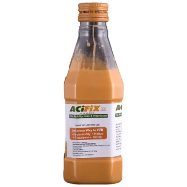 Acifix 3X Suspension Sugar Free Orange